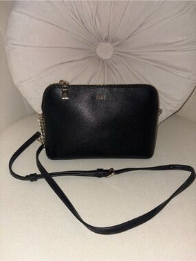 NWT DKNY Black Bryant Dome Crossbody Bag